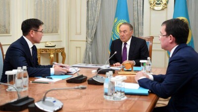 Жумагалиев рассказал Нурсултану Назарбаеву об итогах инвестфорумов в Нью-Йорке и Лондоне