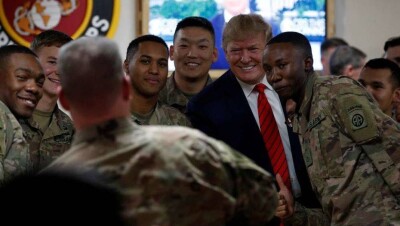 Трамп совершил необъявленный визит в Афганистан