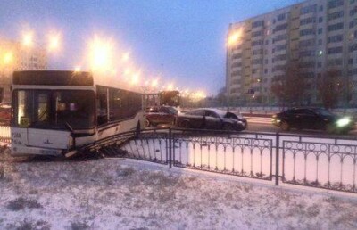 Два ДТП с участием пассажирских автобусов произошло в Астане