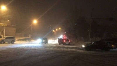 Первый гололёд стал причиной массового ДТП в Костанае