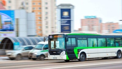 В городских автобусах Астаны ввели новый вид транспортной карты