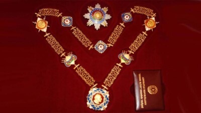 Нурсултана Назарбаева наградили орденом Гейдара Алиева