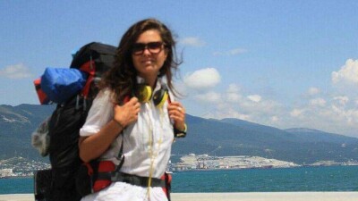 Казахстанка совершила пеший поход по России