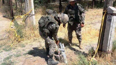 Военные начали уничтожать фрагменты боеприпасов в Арыси. В городе будут слышны хлопки