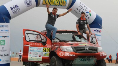 В Актау стартовал пятый этап Кубка мира "Ралли Казахстан - 2017"