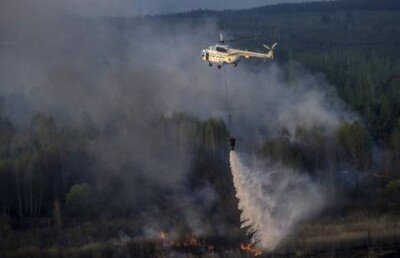 Пожар в зоне Чернобыльской АЭС ликвидирован