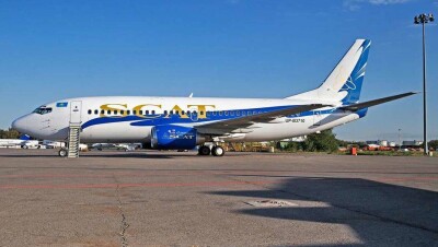 SCAT запускает регулярные авиарейсы из Актау в Шарджу