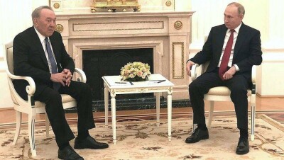 Нурсултан Назарбаев встретился в Москве с Владимиром Путиным