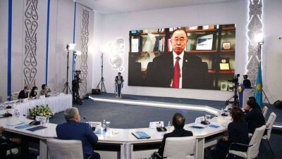 Пан Ги Мун, Тони Блэр и Кондолиза Райс выступили на конференции, посвящённой Нурсултану Назарбаеву