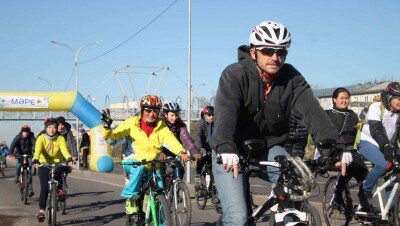 Последний в этом сезоне велопробег завершился в Алматы