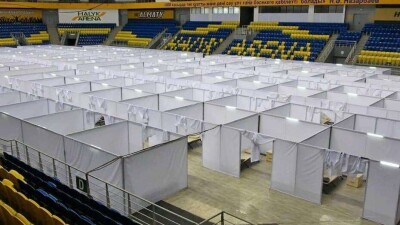 Инфекционные стационары Алматы заполнены на 30%. Стационар в Halyk Arena заморозили 
