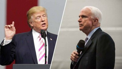 Трамп запретил публиковать заявление Белого дома о заслугах сенатора Маккейна