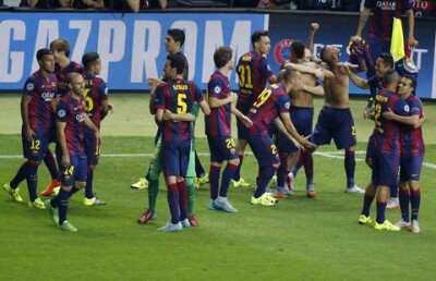 Барселона в пятый раз выигрывает Лигу чемпионов