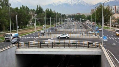 В Алматы до конца лета отремонтируют стены пяти транспортных развязок