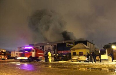 Спустя семь часов крупный пожар в Астане потушили