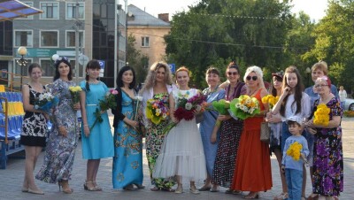 В Петропавловске прошёл флешмоб женственности, красоты и счастья 