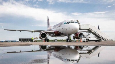 В Алматы показали самолёт FlyArystan. Он отличается от других бортов только отсутствием кресел бизнес-класса