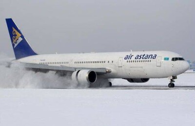 После четырёхчасовой задержки самолёт "Эйр Астаны" вылетел в Уральск