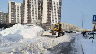 Больше 32 тысяч кубометров снега вывезли с улиц Нур-Султана
