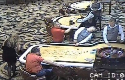 Избивающий крупье казино некий Баха Есентаев стал героем ролика в сети