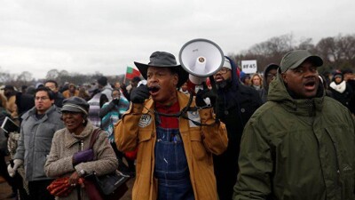 В США начались протесты против инаугурации Трампа