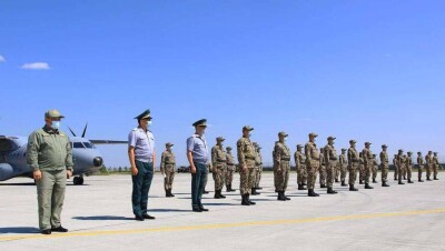 Казахстанские военные медики вылетели в Бейрут. Они окажут помощь пострадавшим от взрывов в порту