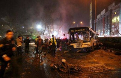 Взрыв в Анкаре унёс жизни не менее 27 человек
