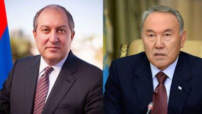 Назарбаев пожелал мира и спокойствия народу Армении