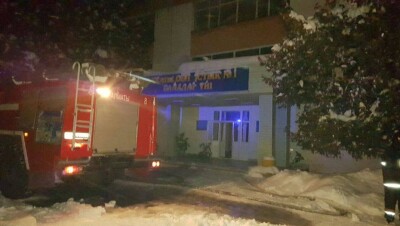 В Алматы горит детский дом 