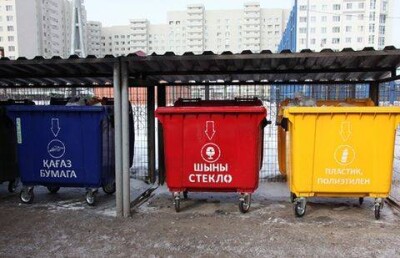 В Астане установят свыше 200 контейнерных площадок для раздельного сбора мусора 