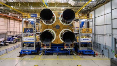 На пилотируемой ракете Orion, предназначенной для полётов на Луну, установили последний двигатель
