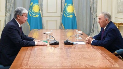 Нурсултан Назарбаев встретился с Касым-Жомартом Токаевым и принял Бауыржана Байбека