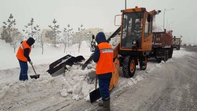 С улиц Нур-Султана вывезли 34 тысячи кубометров снега 
