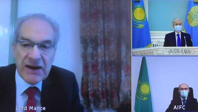 Токаев пожелал новому председателю суда МФЦА Лорду Мансу успехов в работе 