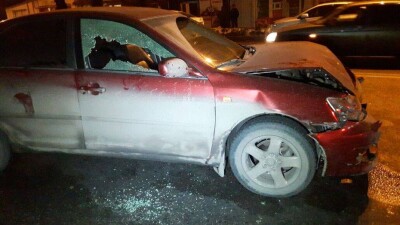 Очевидцы тройного ДТП в Алматы сами задержали нарушителя
