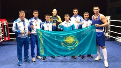 Пять золотых медалей завоевали казахстанцы на боксёрском турнире GeeBee