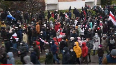 Акции протеста в Беларуси: силовики применили спецсредства для разгона митингующих в Минске