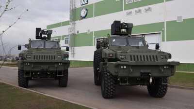 Бронированные машины "Арлан" поступили на вооружение казахстанской армии