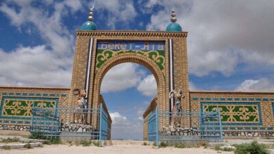 В Мангистау завершили строительство автодороги, ведущей к подземной мечети Бекет ата