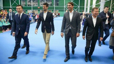 Теннисный центр с 14 кортами открылся в Нур-Султане