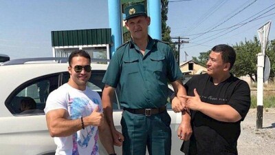Узбекский дядя Стёпа: в Фергане работает самый высокий в СНГ гаишник