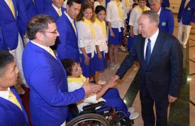 Назарбаев пообещал олимпийцам болеть за них вместе со всеми казахстанцами