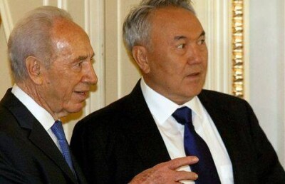 Назарбаев встретился с экс-президентом Израиля Пересом