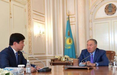 Назарбаев принял Байбека в алматинской резиденции Президента