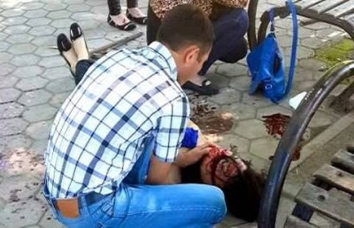 В Алматы трём женщинам неизвестные разбили головы камнями