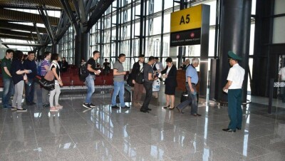 Новый терминал аэропорта Астаны начал обслуживать первые рейсы