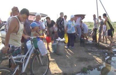 В Уральске жители нового микрорайона живут без воды