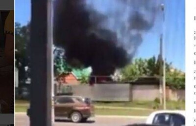 Грузовой автомобиль взорвался во дворе частного дома в Костанае