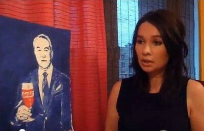 Портрет Назарбаева, написанный грудью российской художницы, в Генконсульстве РК не покупали 