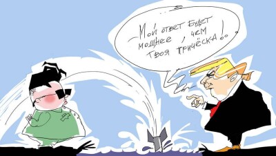 Кто лучше зачёсывает - Ким или Трамп?